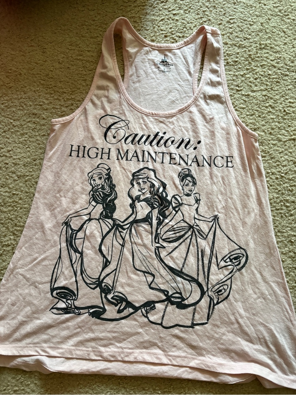 Disney Princess High Maintenance Tank Top